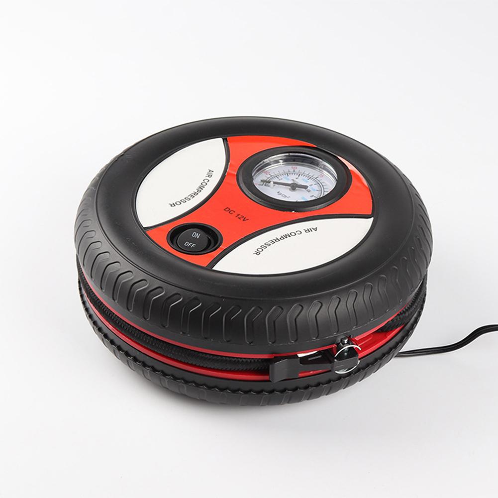 Samochodowy Kompresor Powietrza 12V Przenośny Koło 260psi Pompka do Pompowania Opon Pompki do Pompowania Opon Samochodowych Do Opon Piłka Gumowy Pływak Poduszkowiec