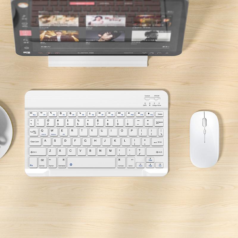 Wireless Keyboard Mouse For Ipad Samsung Xiaomi Huawei Android Tablet Portable Portuguese Arabic Korean Mini Bluetooth Keyboard