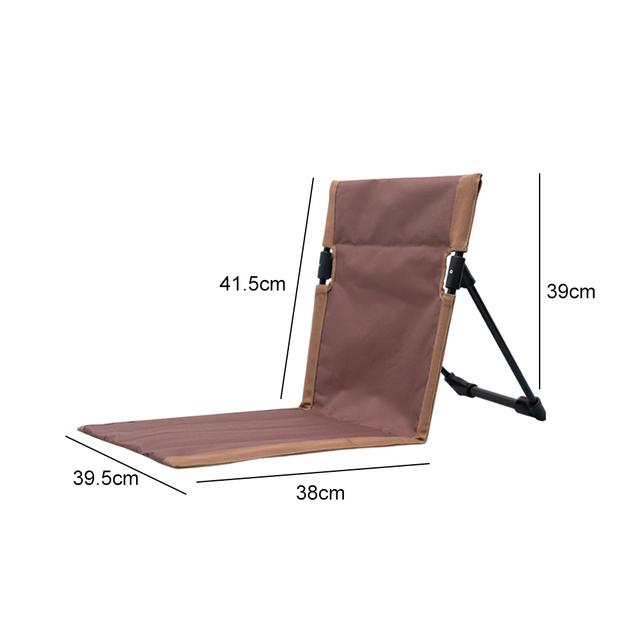 Scaun de exterior pliabil cu spătar pentru camping, grădină, scaun unic leneș, pernă pentru spătar, portabil, pliabil, scaun cu spătar pentru picnic, scaune de plajă