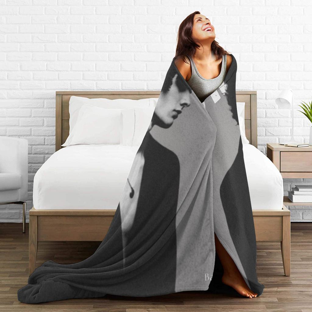 Sombr Music Blanket Warm Soft Funny Plush Throw Blanket For Couch Bed Decorative Flannel Bedspread Bed Cover