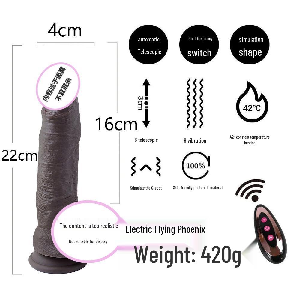 Silikonový automatický vkládací výsuvný realistický ženský masturbátor