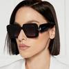 Baroque sunglasses modern retro trend street shooting model catwalk sunglasses LH