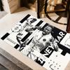 Brazilian Football Legend Floor Rug Office Rug Design for Study room Dormitory Outdoor Balcony Antislip Carpet Anime Office Decor Gift for Festivals