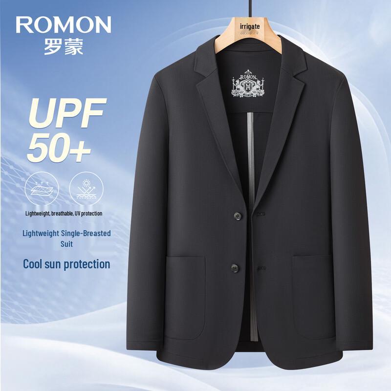 

ROMON Men s Ice Silk UPF50+ Sun Protection Blazer L