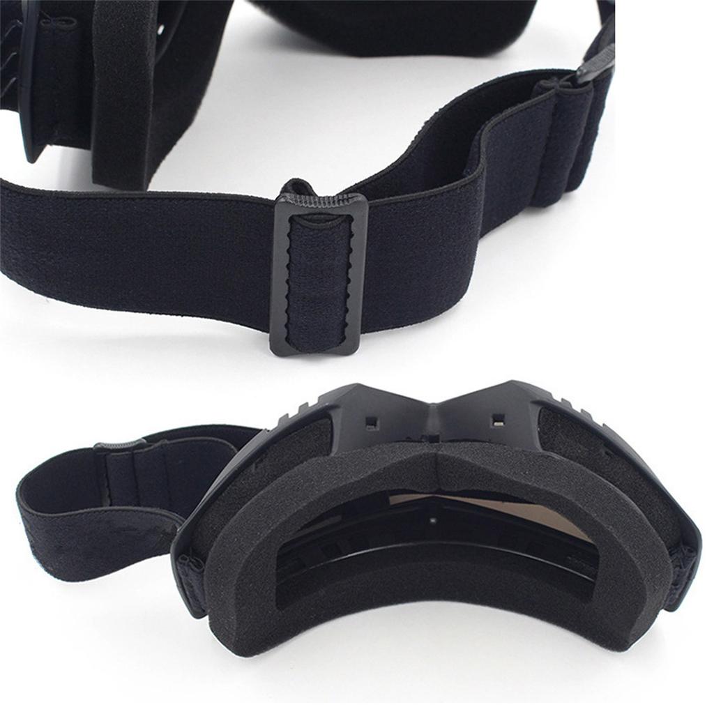 Outdoor Windproof Goggle Skiing Cycling Sdjustable Safety Face Mask