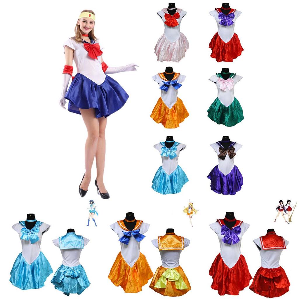 Stunning Sailor Moon Style Dress With Exquisite Workmanship For Halloween Cosplay