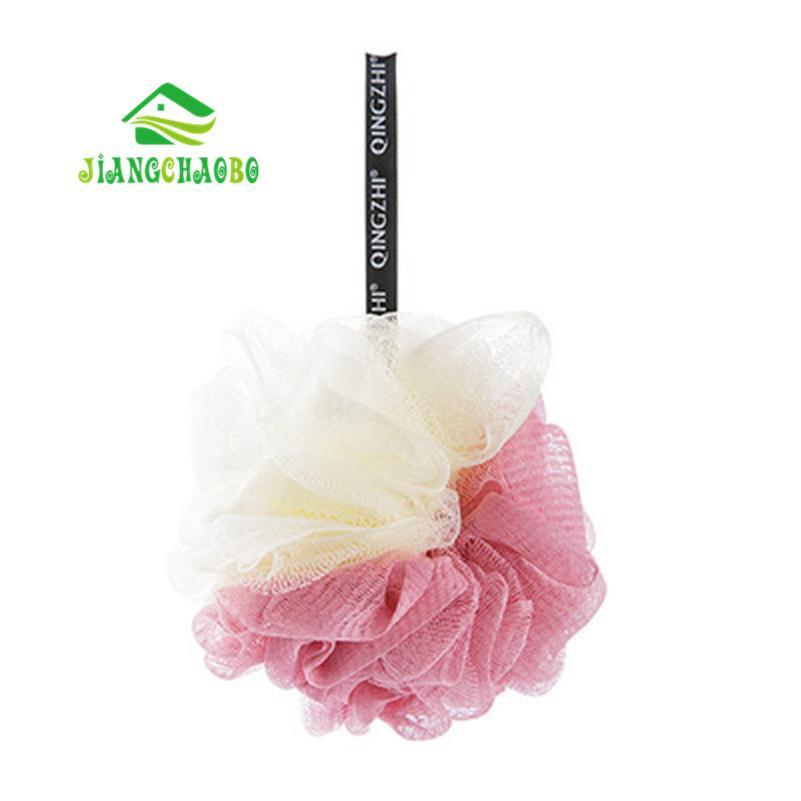 1 ks Velké kuličky do koupele Rich Bubbles Body Flower Houba do koupele Sprchový kartáč Tělové kuličky