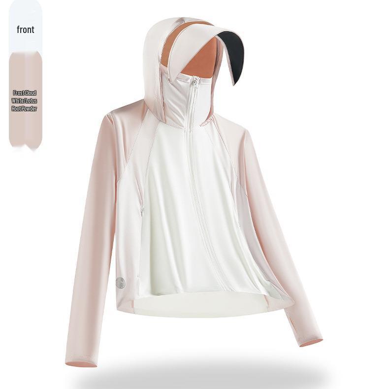 Ice Silk UPF50+ Sun Protection Clothing - Lightweight, Breathable, Anti-UV Summer Wear for Men & Women, Perfect for Fishing.