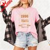 1996 Birthday Legend Women TShirt Cotton Short Sleeve Casual Fashion Summer Top Birthday Party Gift for The 30th Birthday