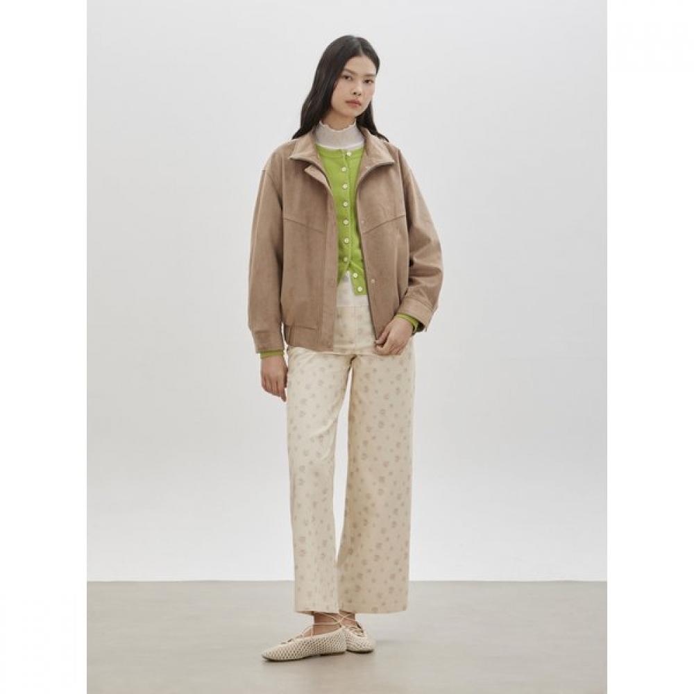 Cc Collect. Faux Suede Blouson Jumper Blue C261psf354 beige/55