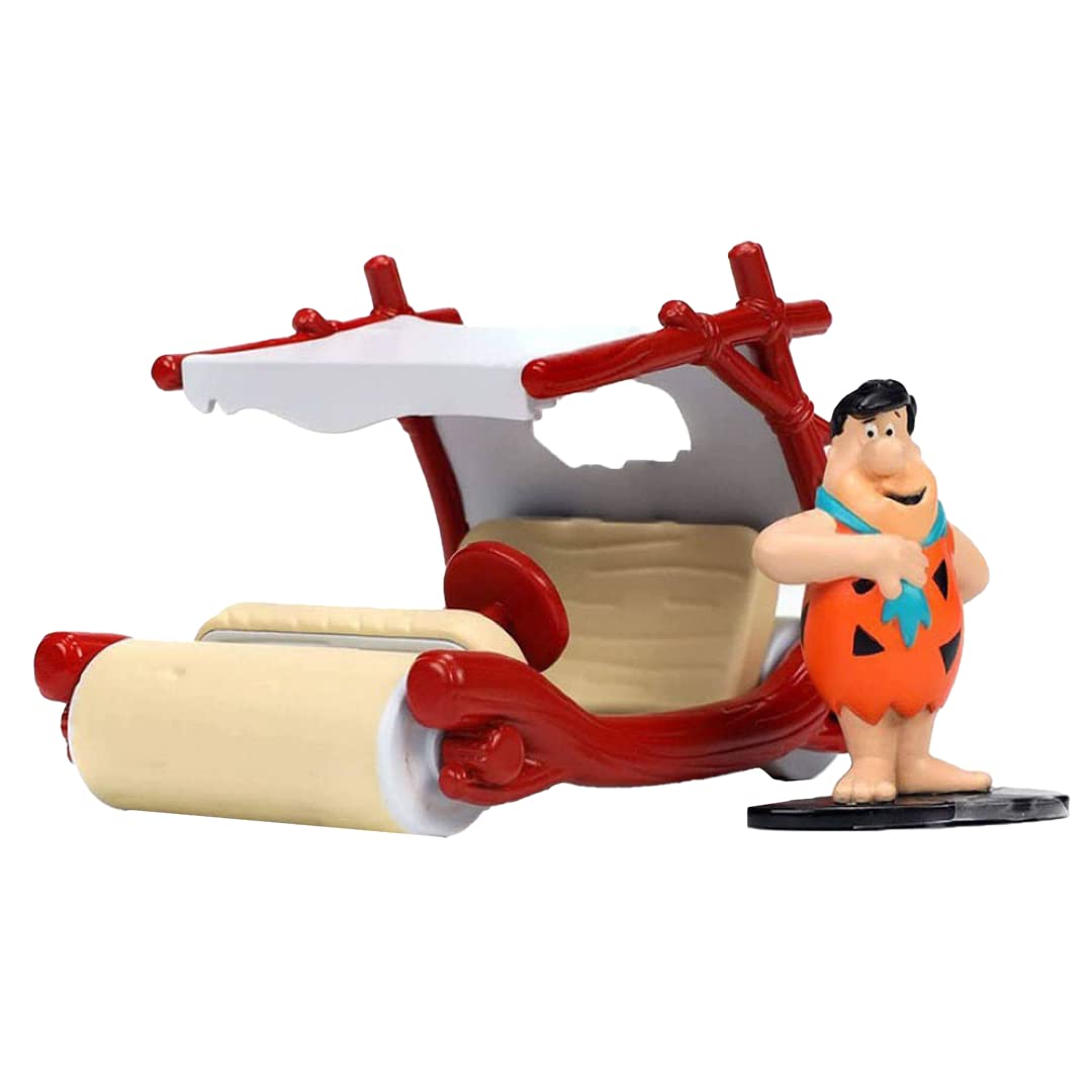 

Jada Toys The Flintstones Filintmobile with Fred Flintstone Flintstone Diecast Car 132