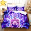 2026 Hot Sale Japanese Anime Dragon Ball Son Goku Bedding Set Quilt Cover Twin Full Bedroom Bed Decor for Teens Best Gifts