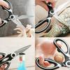 Reinforcement Multifunctional Heavy Duty Kitchen Shears Stainless Steel Chicken Bone Cutter Household Food Fish Cutting Tool