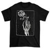 Asking Alexandria Men#039s Skeleton Rose Tshirt Unisex T-Shirt