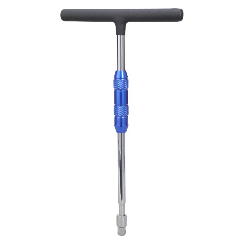 

Набір гайкових ключів з Т-подібною ручкою та швидкою зміною, Т-подібний гайковий ключ з перехідником від 1/4 до 3/8 дюйма для мотоциклетних інструментів та аксесуарів 1