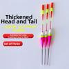 3pcs 3pcs Set Fishing Floats Set Mix Color Fishing Light Stick Fishing Accessories  Outdoor Use