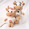 1pc-Cute pet cow plush toy - the perfect anxiety relief and calming aid for cats and dogs