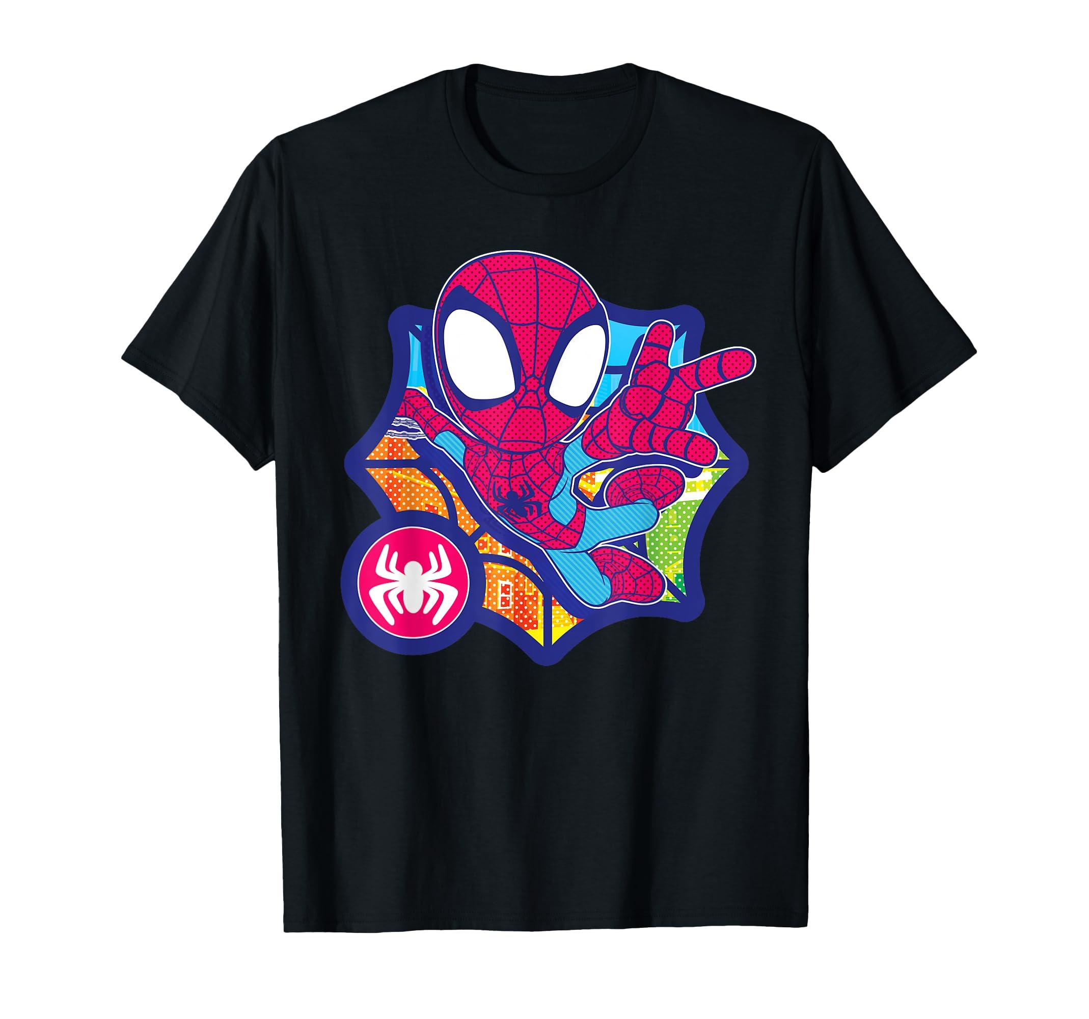 

Marvel Dot Effect Spider-Man Spider-Man T-Shirt чёрный