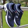 Men's Shoes 2024 Casual Shoes New Trendy Breathable Leather Running Sports Males Shoes Fashion Hiking Solid Durable Man Sneakers