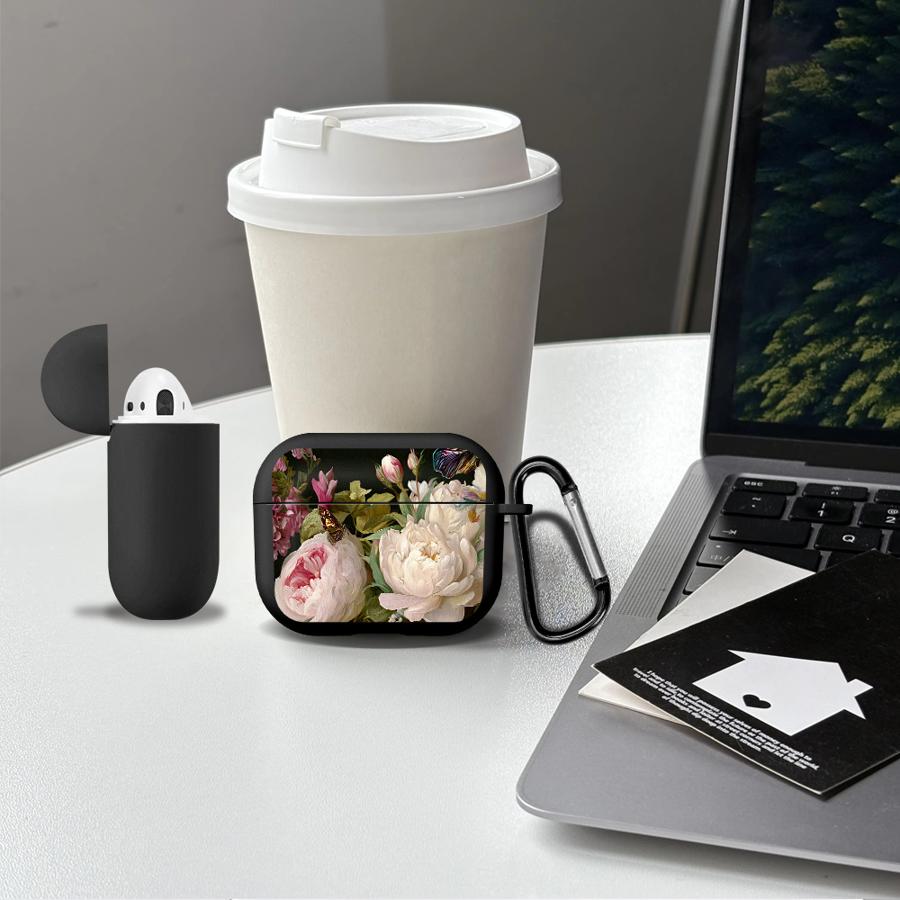 Pink Flowers Case For Airpods Pro2 4 1 2 Pro 3 Pro3 Earphone Cases Cover