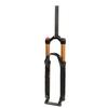 Garfo de Suspensão a Ar para Bicicleta 26pol Tubo Reto Trava Manual Garfos Dianteiros de Mountain Bike Amortecedor Dianteiro de Bicicleta