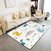 Cartoon dinosaur carpet children's room bedside soft non-slip floor mat game crawling floor mat home decoration carpet door mat