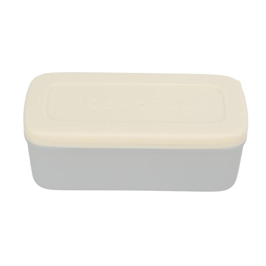 Tray Home Soft Reusable Silicone Mold Large Capacity Ice Maker With Lid Ice Shovel