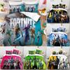 Σετ Κλινοσκεπασμάτων Fortnite Κάλυμμα Παπλώματος Παιχνίδι Cosplay Κάλυμμα Κρεβατιού Υπνοδωμάτιο Κλινοσκεπάσματα Anime Καρτούν Μαξιλαροθήκη Διακόσμηση Δωματίου Χριστουγεννιάτικο Δώρο