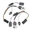 Tail Lamp Wiring Harness Kit, Rear Light Wiring Harness Socket, 55277415AA, 55277414AA, WJ20-0696WH Compatible with Dodge RAM 1500 2013-2022, Male