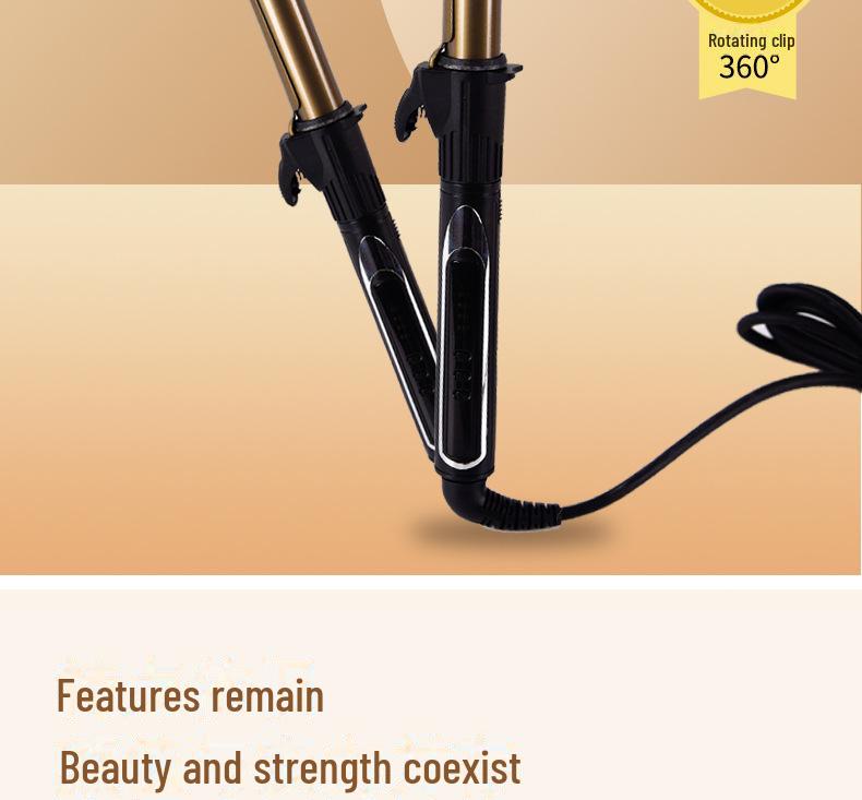 Professioneller, um 360° drehbarer Styling-Lockenstab für den Salongebrauch – große und kleine Größen