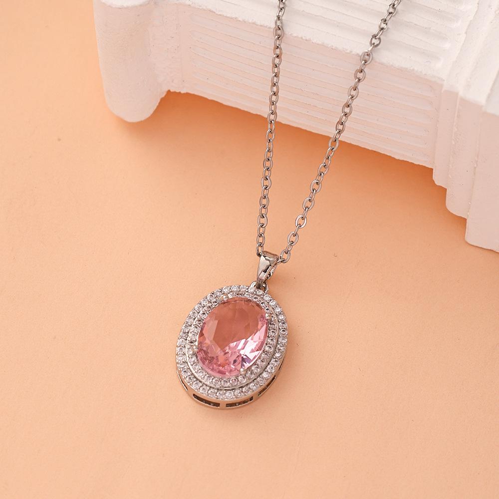 Women's Luxury Titanium Steel Pendant Clavicle & Long Sweater Necklace - Niche Design