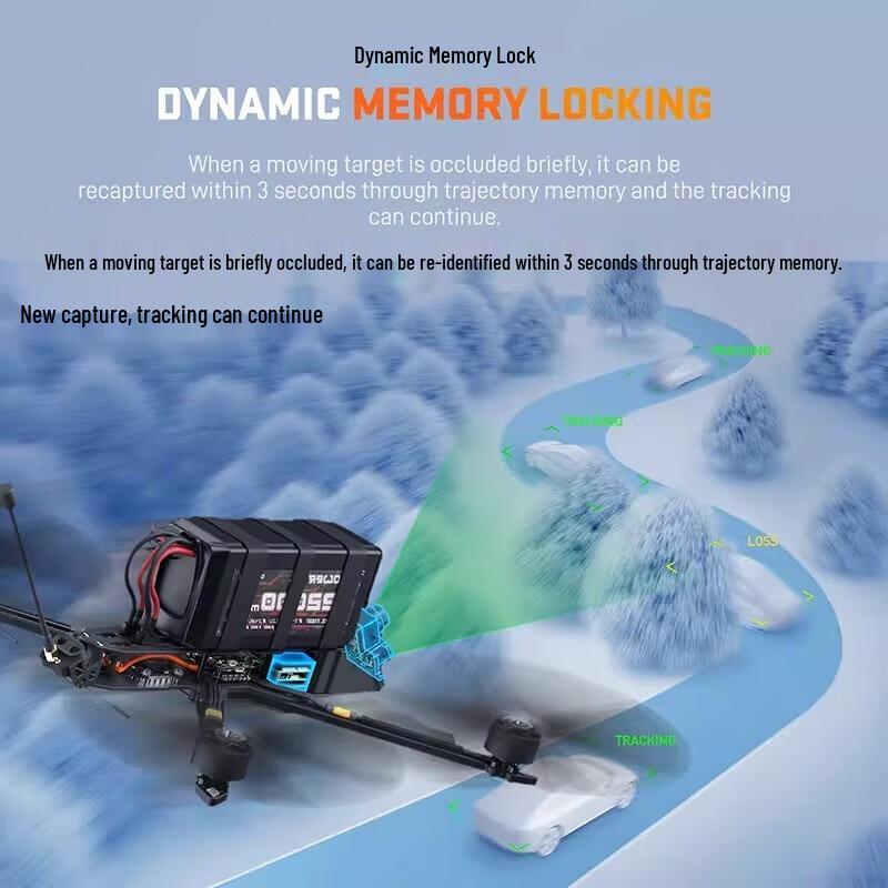 AI VisionCube D FPV Drone with Thermal Imaging and Auto-Tracking
