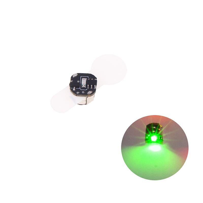 

1 шт. Міні Магнітна Світлодіодна Лампа Іграшки Для Екшн Фігурок/Модифікації Моделі Автомобіля Світло DIY Виготовлення Моделей З Батарейками Та Магнітом зелений