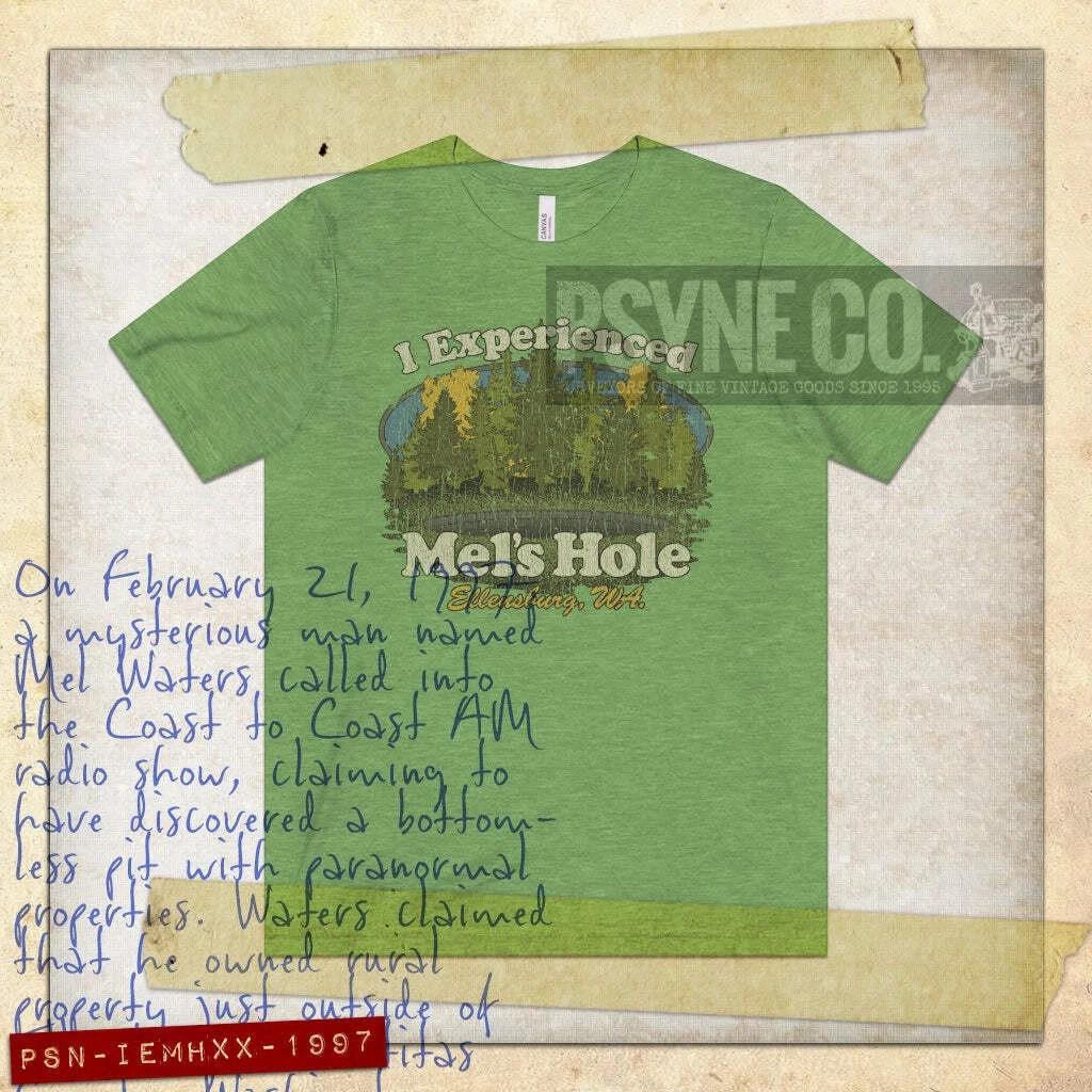

I Experienced Mel s Hole 1997 Vintage Men s T shirt L