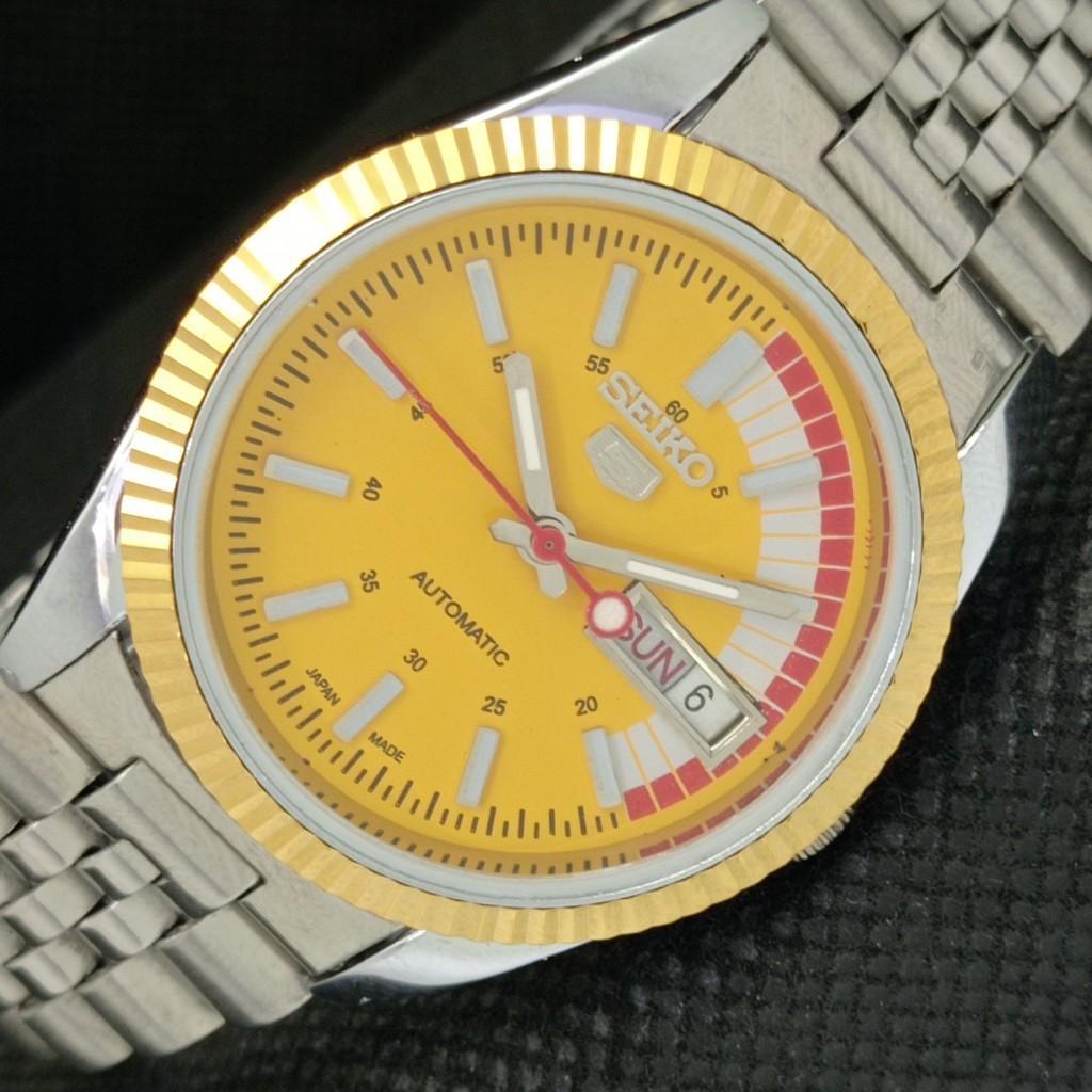 REFURBISHED VINTAGE SEIKO 5 AUTOMATIC PRESIDENT JAPAN MENS WATCH 575b-a305008-9 SKU575b-a305008