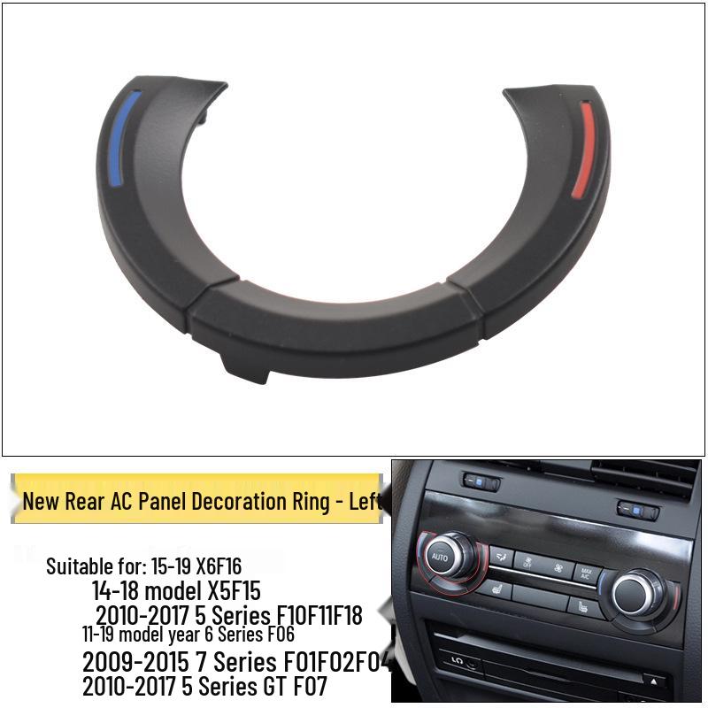 

Compatible with BMW 5, 6, and 7 Series F10, F18, F02, F07 Rear AC Panel Switch Buttons
