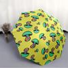 1pc Mushroom Pattern Automatic Open/close, All-Season Portable Folding Umbrella, Travel, Everyday, Formal Events110
