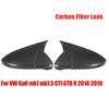 Pair Side RearView Mirror Cover Caps For VW Golf MK6 MK7 MK7.5 GTI R GTD ALL 2009-2020 Rear Wing Mirror Cap
