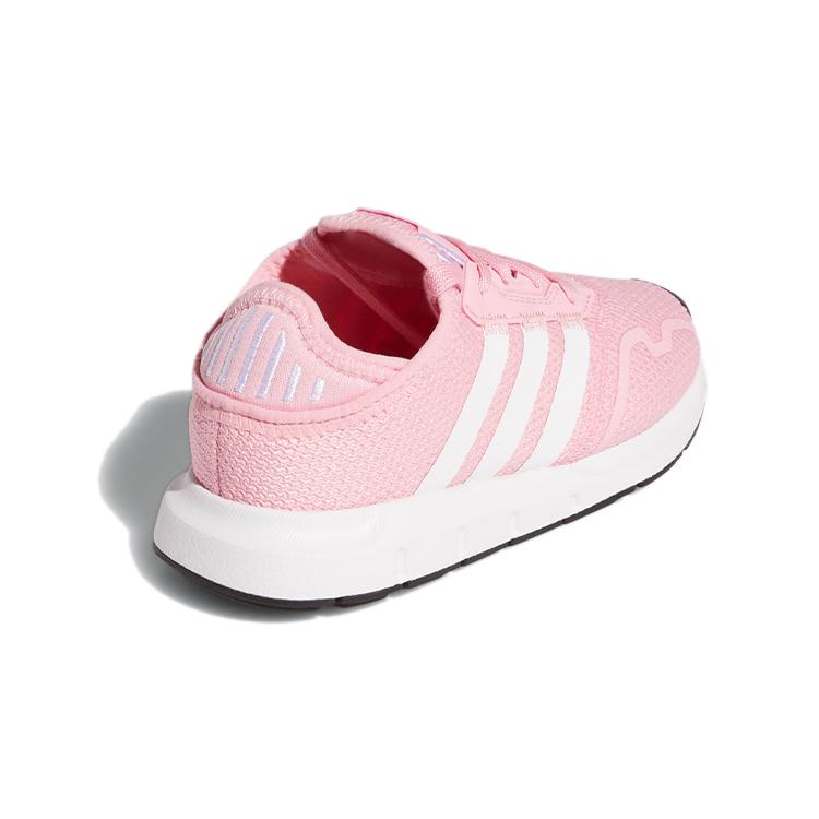 adidas Originals Swift Run X Breathable Low Top Kids' Running Shoes Pink Children Aged 3 7 Years Old FY2164
