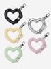 Eee Heart Leather Keyring_5COLORS