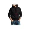 Polo Ralph Lauren FW22 Logo Print Casual Hoodie Men Hoodies Black 710881816-001