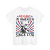 No Kings In America Since 1776 American Flag Women Men Vintage Shirt