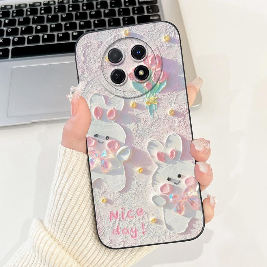 For Realme 12 Plus Case RMX3867 Cute Fashion Cartoon Cover Soft Silicone Phone Case For Realme 12 Pro Plus Realme12 Pro + Fundas