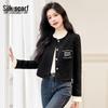 Sibaisha Women's Little Fragrance Style Slim-Fit Jacket