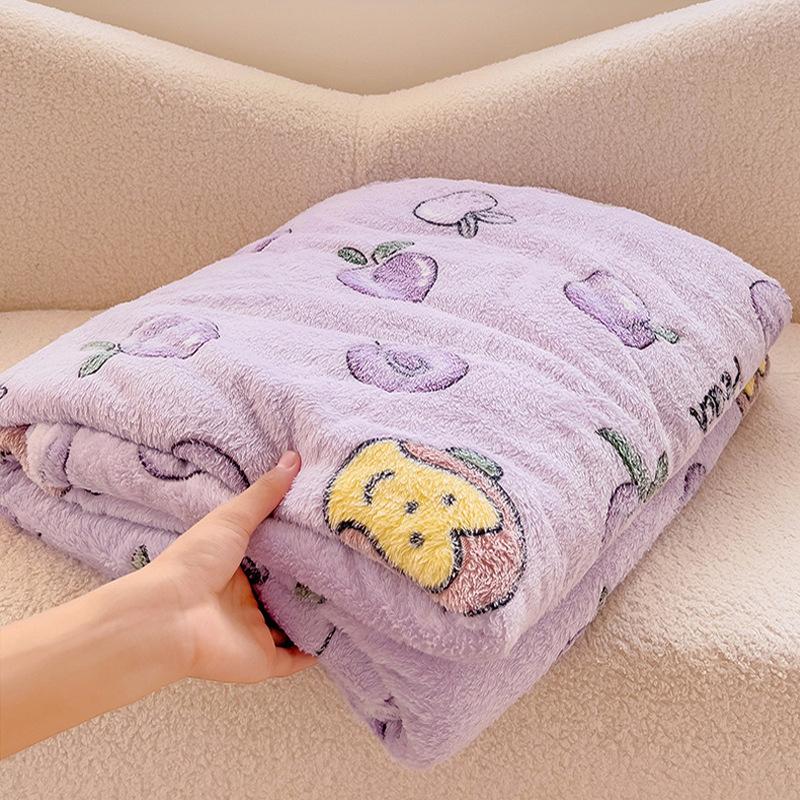 

Мультяшный флисовый плед «Снежинка» – Игривое тепло для каждого сезона! 70 * 100 (random color)