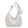 Borsa Hobo in Velluto a Coste con Silhouette Morbida e Cadente Tasche Laterali Ideale per l'Uso Quotidiano Casual da Donna