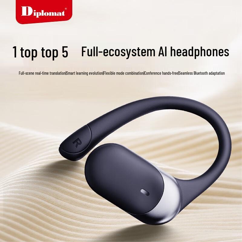 Diplomat H600 OWS AI Translation Sports Ear-hook Headset