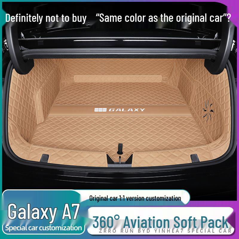 Galaxy A7 Trunk Mat: Interior Tail Box Cover for Car Modification