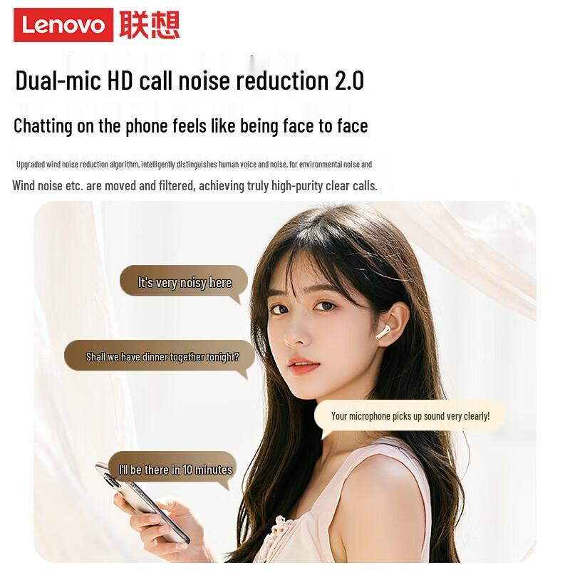 Lenovo EA175 Wireless Semi-in-ear Bluetooth Earbuds