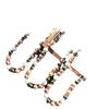 Grote Korrelige 12mm Maillard Vintage Kunstmatige Kristal Parel Ketting Sleutelbeen Ketting